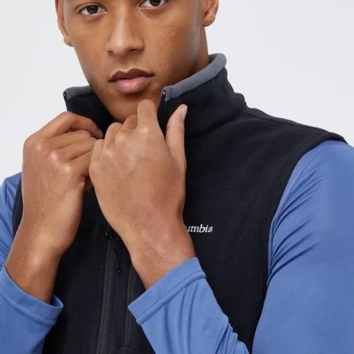 Ανδρικά Γιλέκα Αμάνικο μπουφάν Columbia χρώμα: μαύρο -Φτηνός Columbia Κατάστημα unnamed file 121