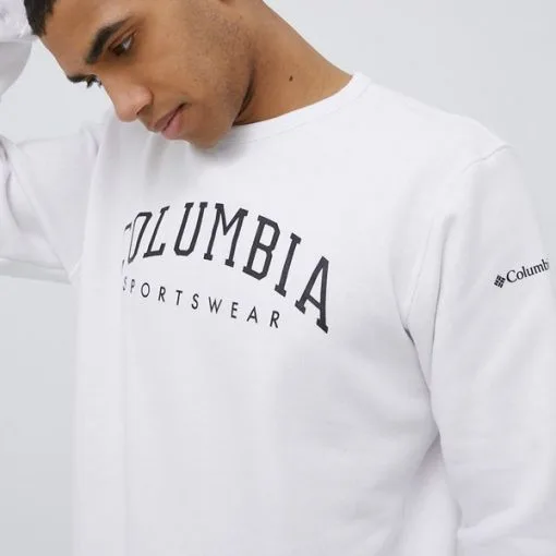 Ανδρικά Χωρίς φερμουάρ Μπλούζα Columbia χρώμα: άσπρο, -Φτηνός Columbia Κατάστημα unnamed file 1372