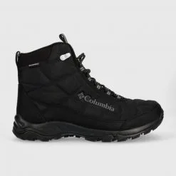 Ανδρικά Εξωτερικών δραστηριοτήτων Υποδήματα Columbia Firecamp μαύρο