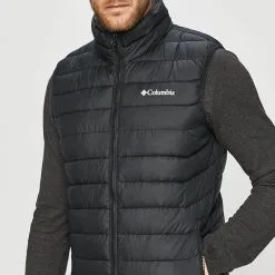 Ανδρικά Γιλέκα Columbia - Αμάνικο μπουφάν σκούρο πράσινο
