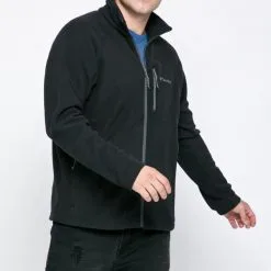 Ανδρικά Με φερμουάρ Columbia - Μπλούζα Fast Trek II μαύρο