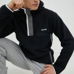 Ανδρικά Χωρίς φερμουάρ Μπλούζα Columbia μαύρο,